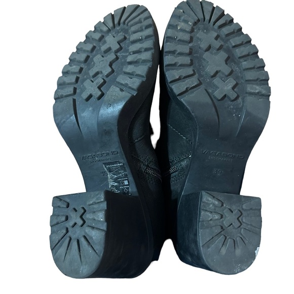 Vagabond Black Grace Platform Boots Size 39 - Picture 3 of 4